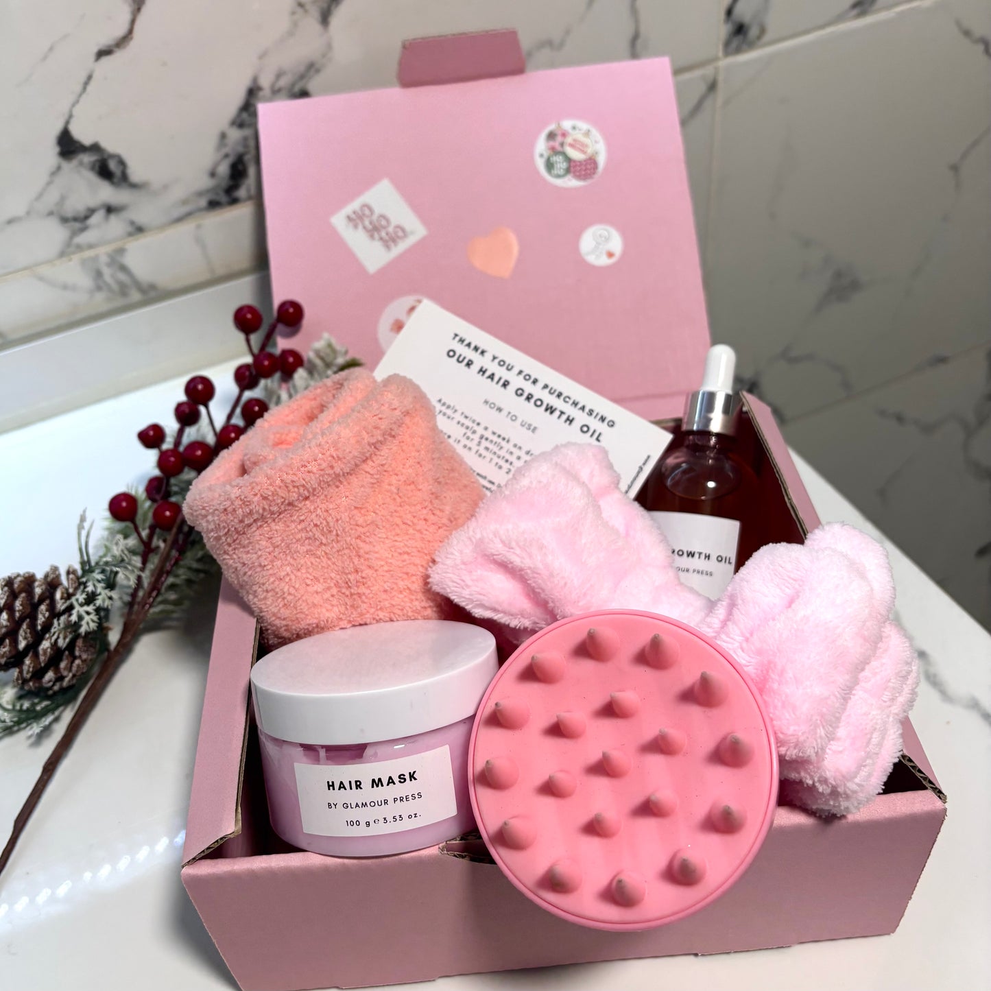 Christmas Hair Care Bundle🩷❄️🎀