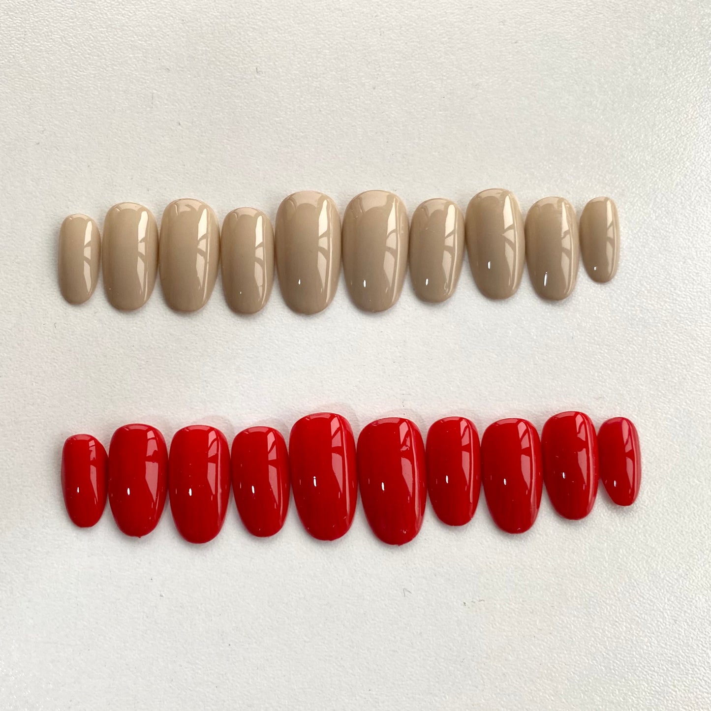 Size S - Nude & Hot Red - Ready Made