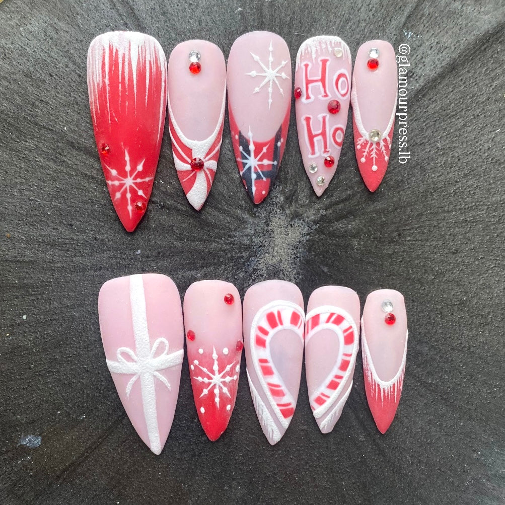 Frosted Candy Cane❤️❄️