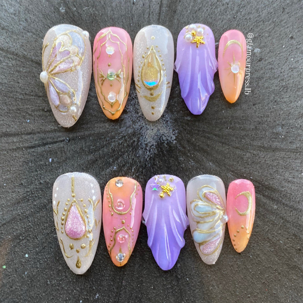 Celestial Garden🌙🪲🌅💜✨