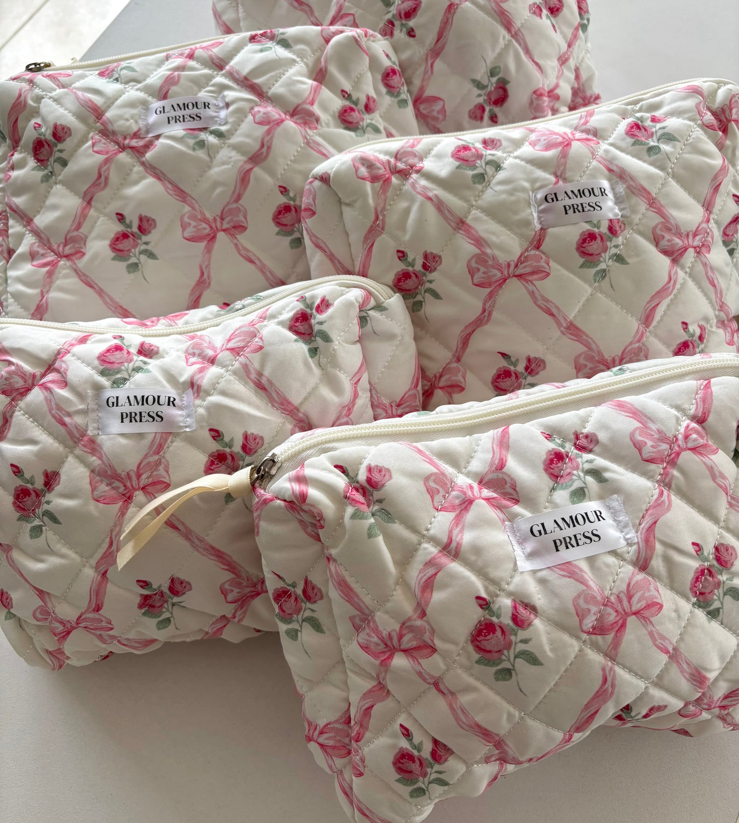 Coquette Floral Pouch