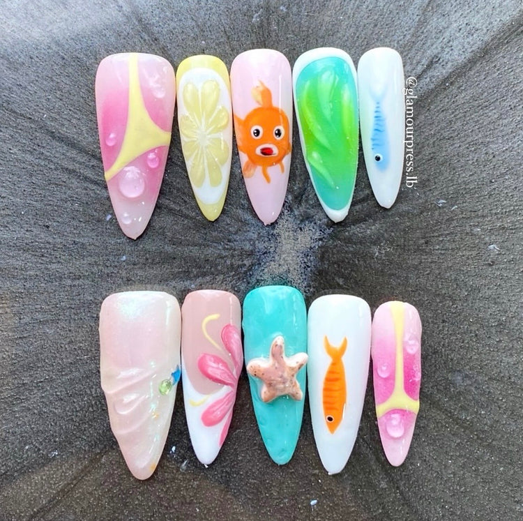 Summer Nails💅🏼☀️🌊