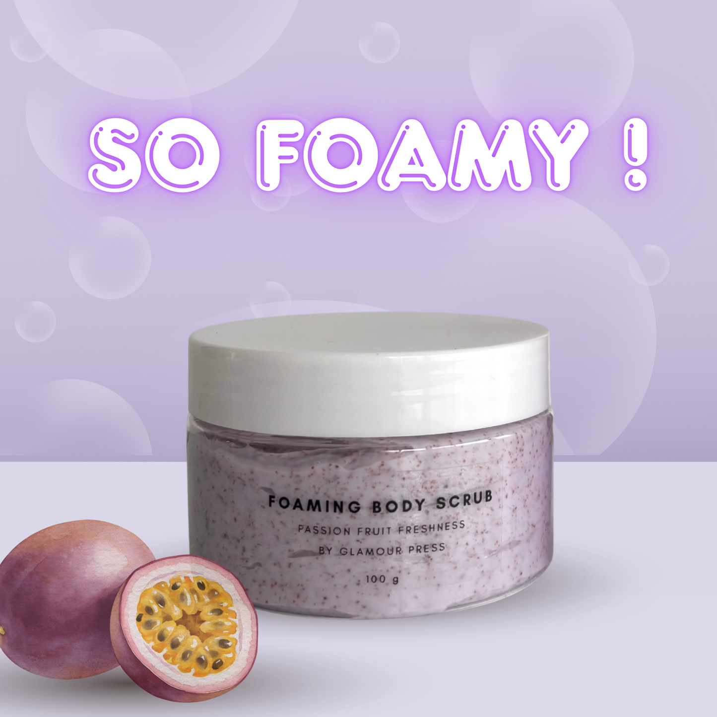 Foaming Passion Fruit Body Scrub