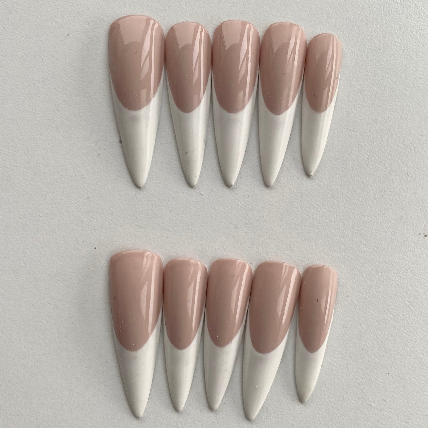 Size L - White French - Ready Made