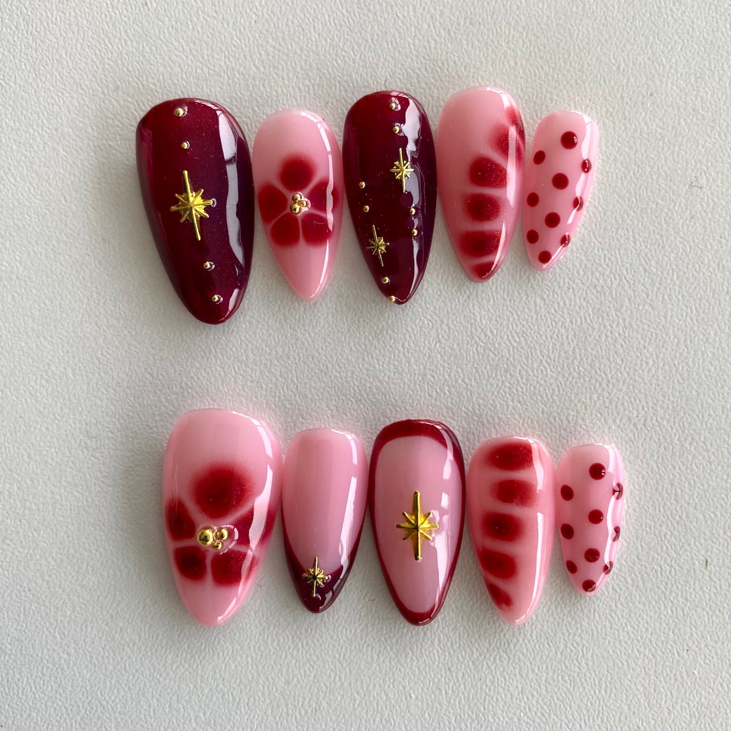 Size M - Starry Red set - Ready Made