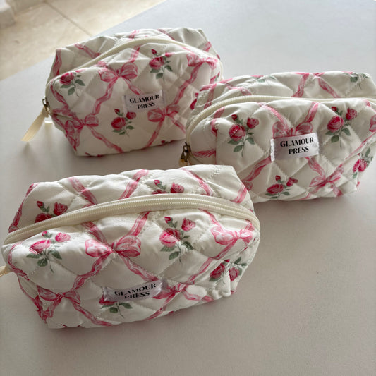 Coquette Floral Pouch