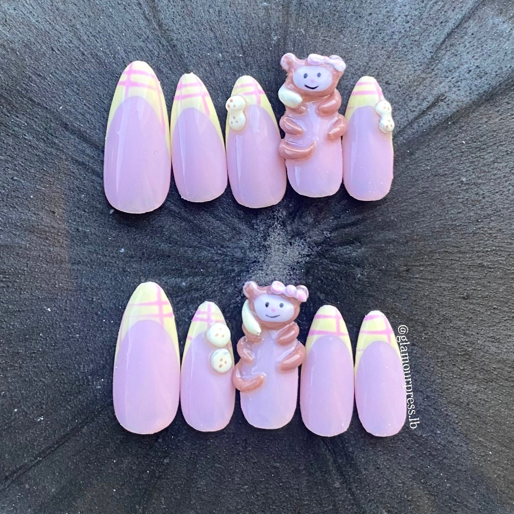 Sugar Monkey 🐒🩷💛