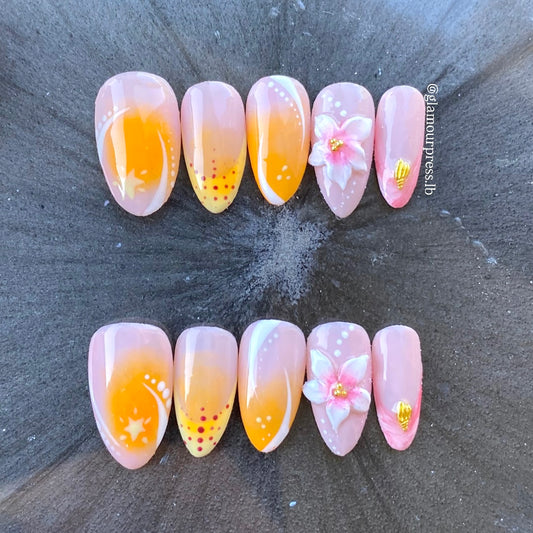 Sunset Petals🌅🌸